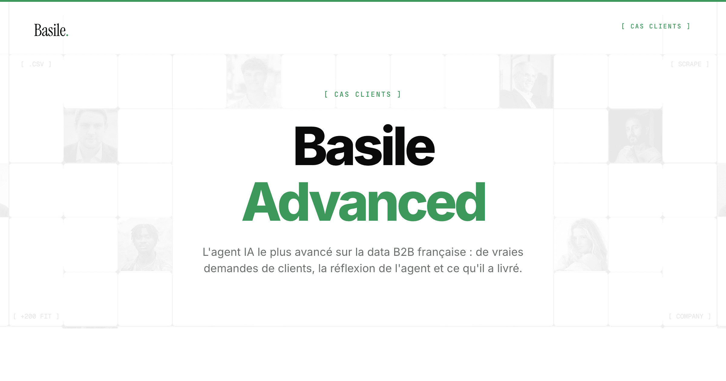 Basile Advanced : l'agent IA le plus avancé sur la data B2B française
