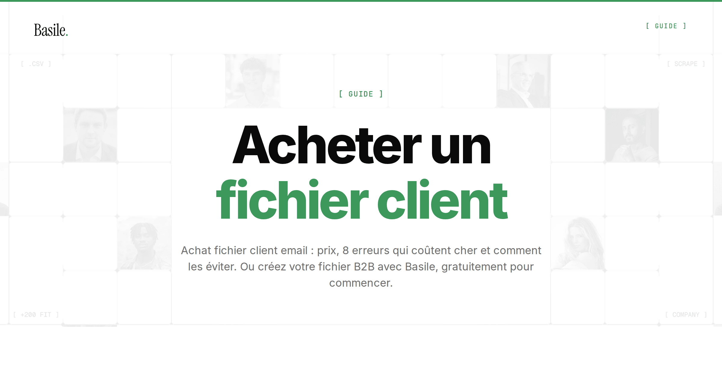 Achat fichier client email : les erreurs à ne pas faire
